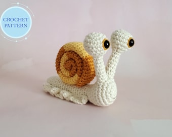 Amigurumi Snail Crochet Pattern: Easy Soft Toy Tutorial (PDF Pattern)
