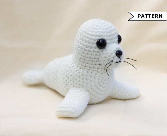 stuffed baby seal