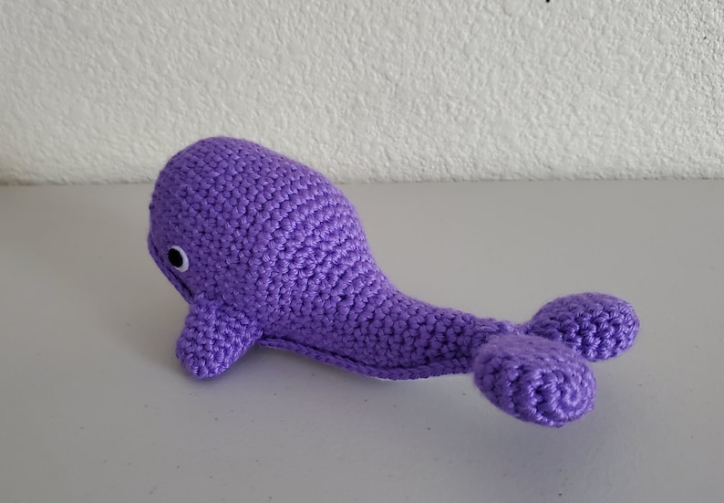 Whale amigurumi crochet pattern image 4