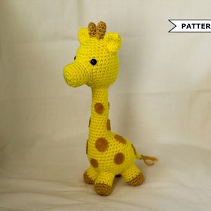 Giraffe Crochet Pattern, Giraffe Amigurumi, Plush Toy