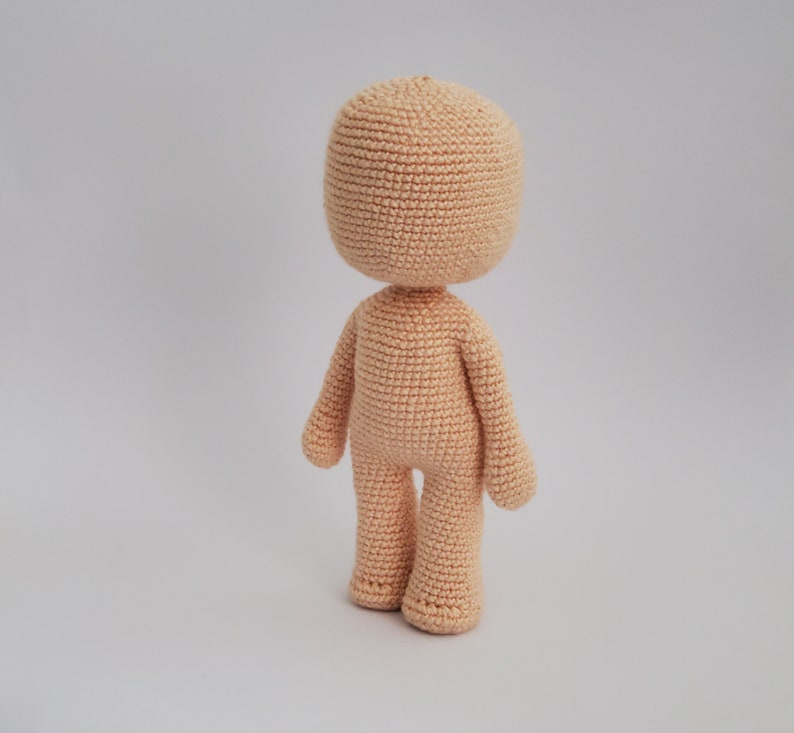 Amigurumi Doll Crochet Pattern Medium Size image 3