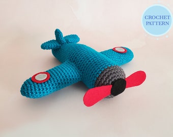 Airplane Amigurumi Pattern, Plane Crochet Pattern, Aircraft