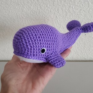 Whale amigurumi crochet pattern image 2
