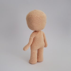 Amigurumi Doll Crochet Pattern Medium Size image 4