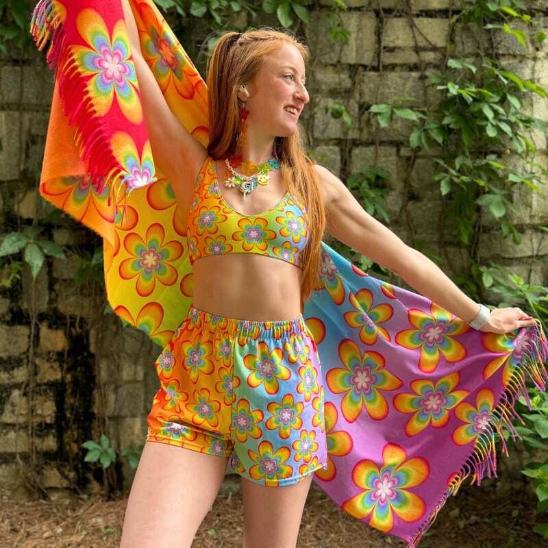 rave pashmina shawl