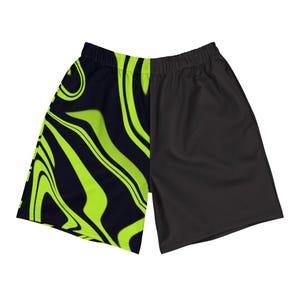 Slime Men&#39;s Shorts | men&#39;s rave shorts mens rave outfit edm festival mens plus size shorts athletic edm festival outfits mens matching rave