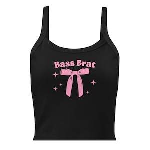 Bass Brat Micro-rib Tank Top | edm outfits rave tops womens festival outfit edm top dubstep bass babe outfits lost lands rave merch modest