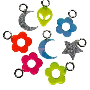 Bikini Charm 2 Pack | shoe charm keychain bag charm purse charm rave accessory womens rave music festival outfit accessories edm daisy moon
