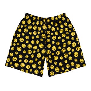 Smiles Men&#39;s Shorts | men&#39;s rave shorts mens rave outfit edm festival mens plus size shorts athletic edm festival outfits mens matching rave
