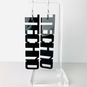 Techno Earrings | rave accessory EDM earrings techno style rave earrings edm earrings accessory rave style womens rave wear techno festival