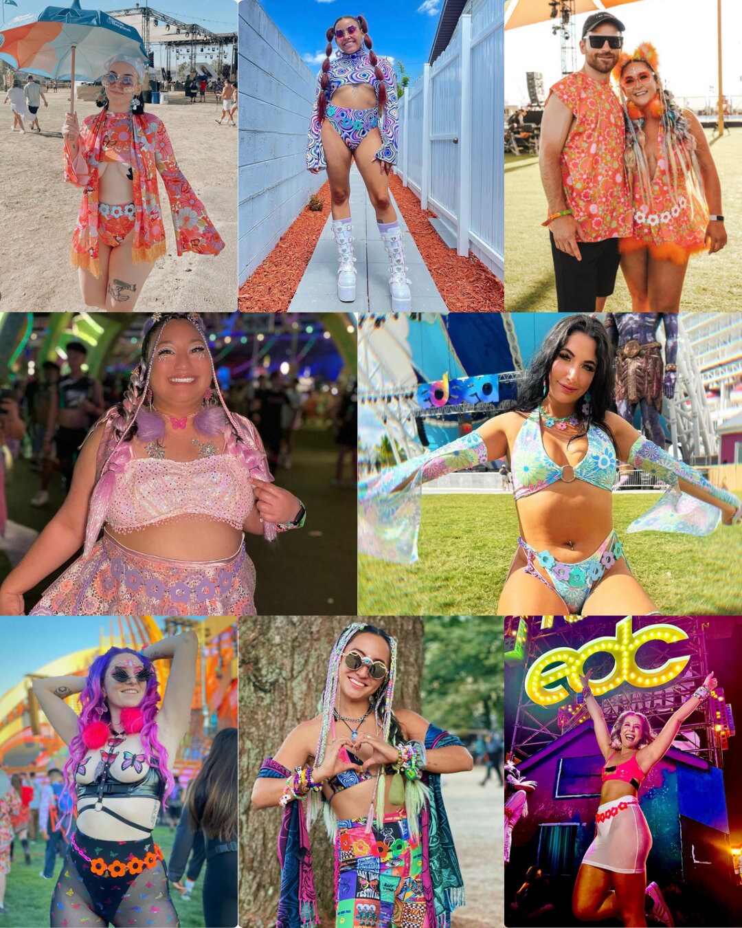 8884 Women Fashion Y2k Waist Belt Rave Festival Outfits GORGLITTER Women main image 2