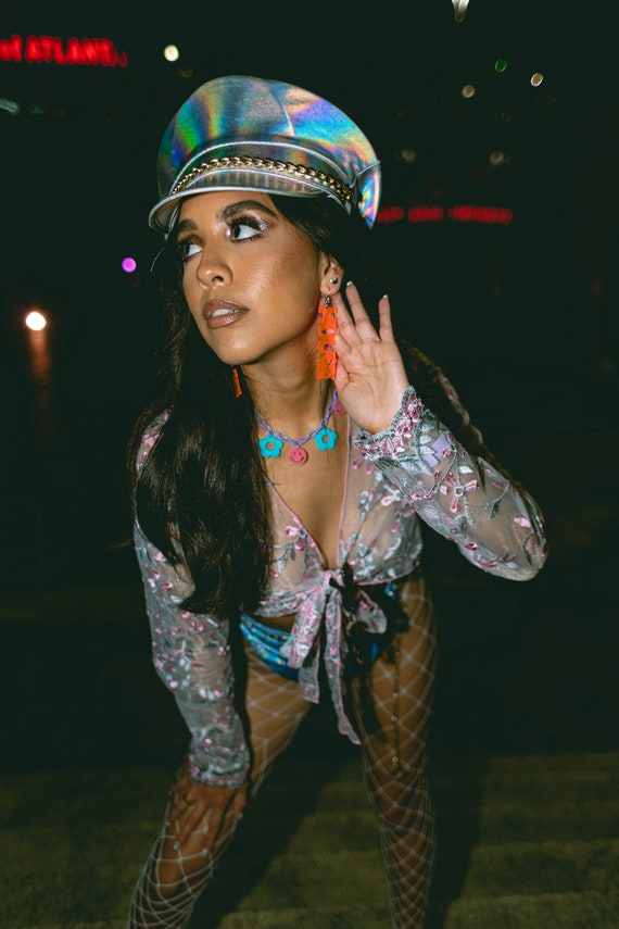 House Earrings rave Accessory EDM Edc Kandi Rave Earring House