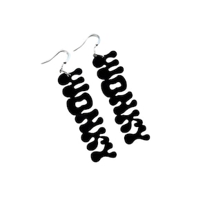 Wonky Earrings | rave accessories edm jewelry womens rave bass babe headbanger lost lands rave wear earrings wubz dubstep edm festivals