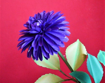 Dahlia - Paper Flowers - Templates - Video Tutorial - Instant Download - SVG- Silhouette Cameo - Cricut - Brother - DIY - Paper Bouquet
