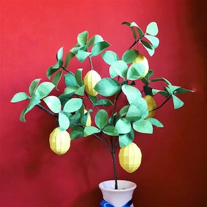 Lemon Tree - Modelli - Download istantaneo - Video Tutorial - Fai da te - SVG - Cricut - Silhouette - Scan&Cut - Fratelli - 3D Paper Crafts