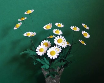 Mini Daisy - Flower Templates - Paper Flowers - Video Tutorial - Instant Download - SVG - Silhouette - Scan&Cut - DIY - Paper Bouquet
