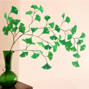 Ginkgo - Modelli - Download immediato - Video tutorial - SVG - Silhouette - Scan&Cut - Fogliame - Lavori di carta - Fai da te - Bouquet
