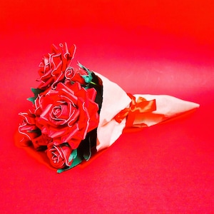 Small Paper Rose Template: DIY Flower SVG, Cricut, Silhouette (Instant Download)