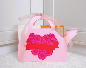 New: Tea Pot Gift Bag 1 - Templates - Instant Download - Video Tutorial - SVG - Silhouette - Cricut - Brother -  Birthday - Mother's Day