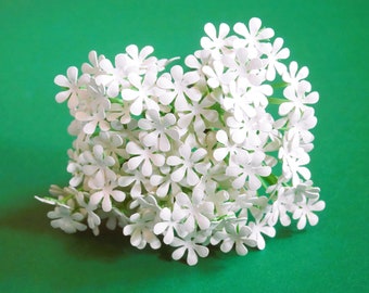 Filler Flowers Paper Flower Templates: DIY SVG, Cricut, Silhouette (Instant Download)