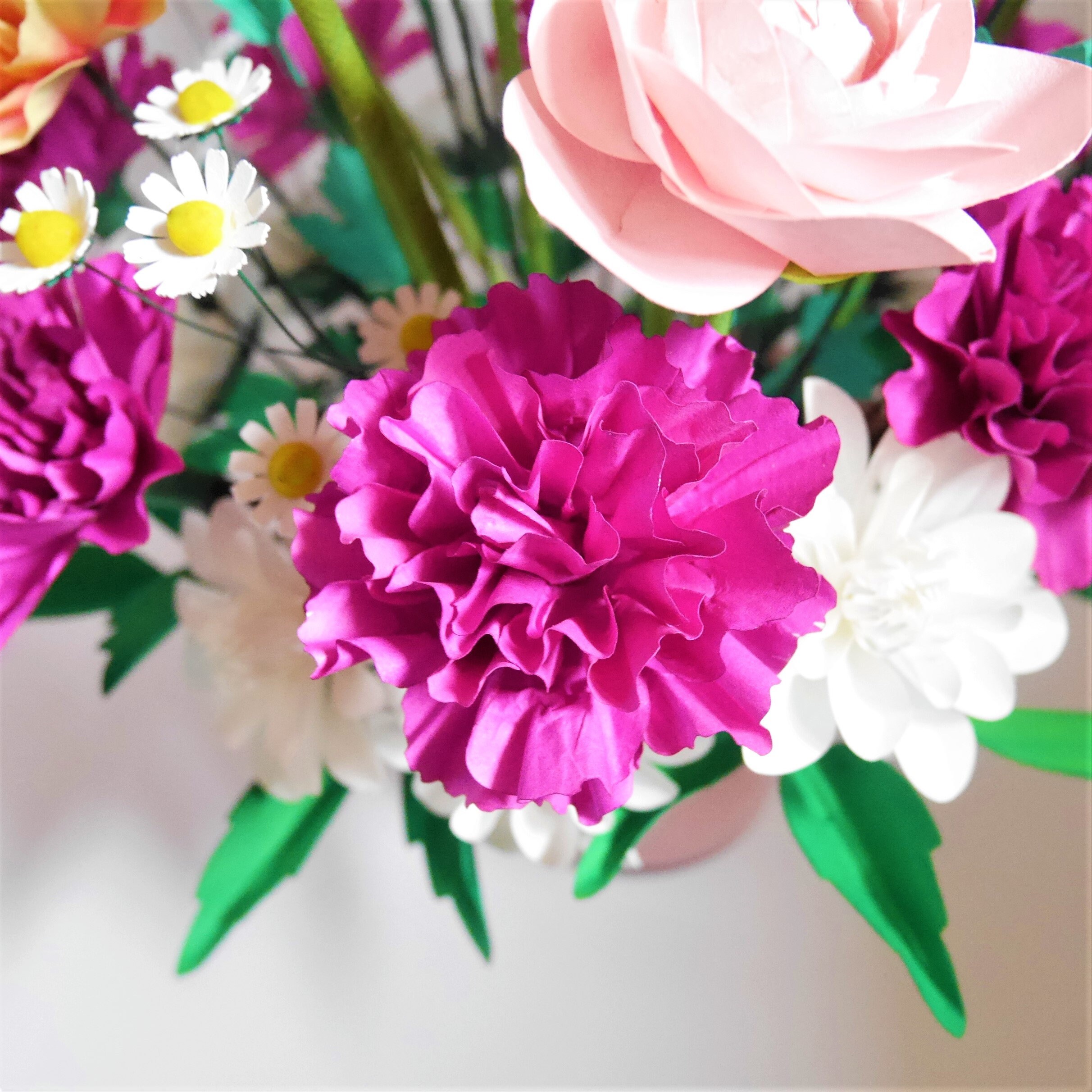 🧻💐DIY Tissue Paper Flower Bouquet, DIY Tissue Paper Flower easy