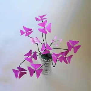 Oxalis Triangularis - Templates - Plants - Instant Download - Silhouette - Cricut - Scan&Cut - SVG - DIY - House Plants - 3D Templates