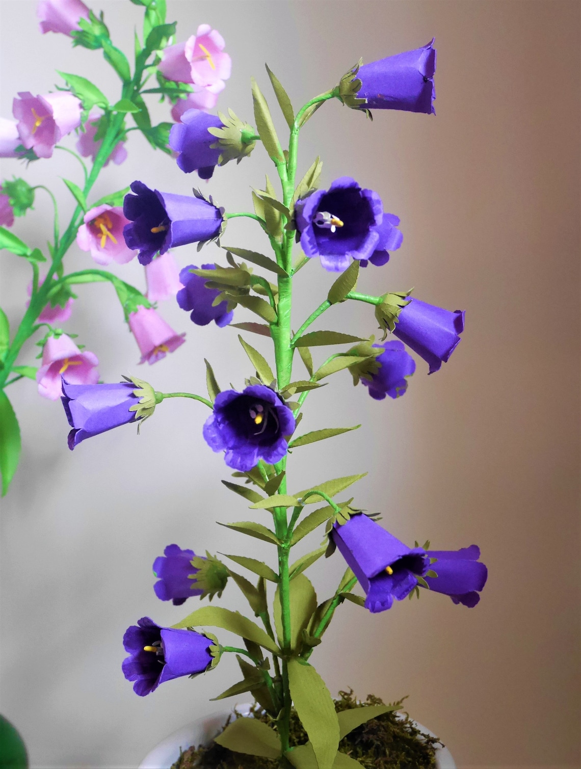 Canterbury Bells Paper Flower Templates Digital Delivery