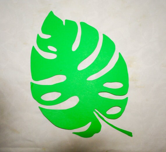 Items similar to Printable Palm Leaves Templates - PDF File - Set of 4