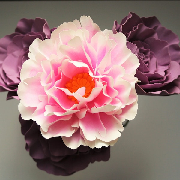 Shrub Rose - Paper Flower - Digital Delivery - Video Tutorial - SVG - PDF - Silhouette - Cricut - Brother - DIY - Wedding Bouquet - Bridal