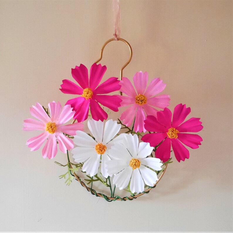 Cosmos Templates Free Gift Bag Video Tutorial Studio 3d Flowers Svg Paper Crafts See Item Details