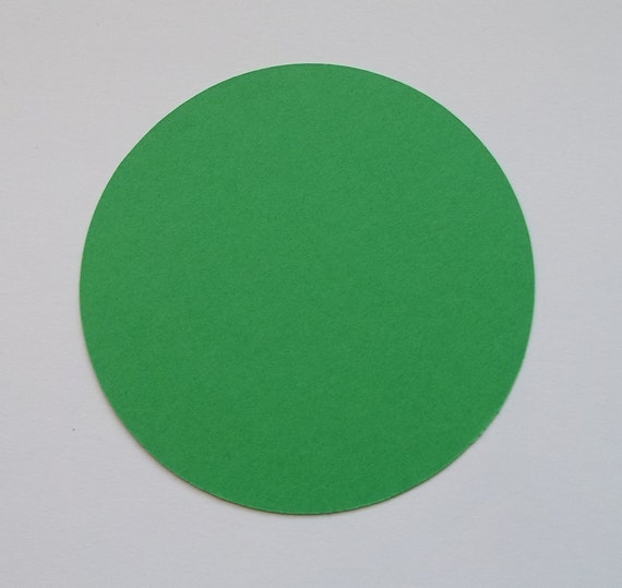 Die cut circles 30 3 circles cardstock circles Etsy