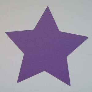 Star die cuts; stars; die cuts; 3 inch die cuts; cut outs; set of 30 die cuts; shapes; embellishments; paper shapes; star cut outs