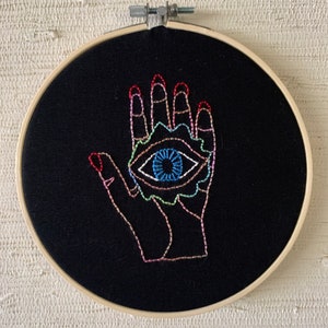 Hand and Eye Embroidery