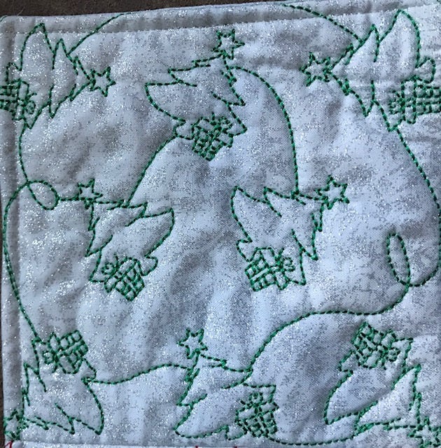 Set22 Machine embroidery Christmas Quilt Blocks in the hoop Etsy