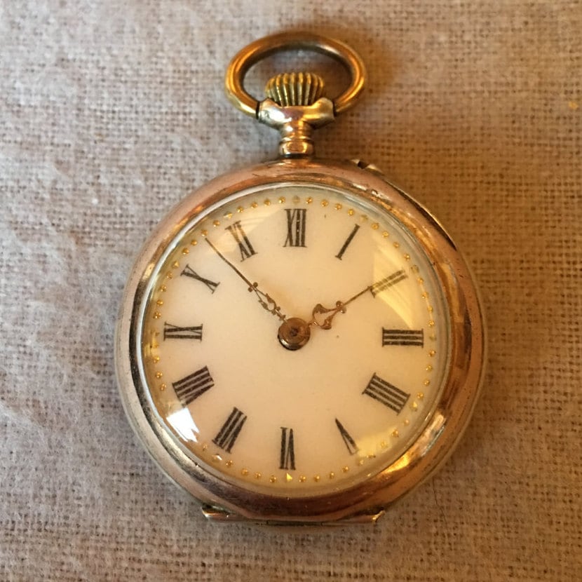 pocket watch cylindre 10 rubis