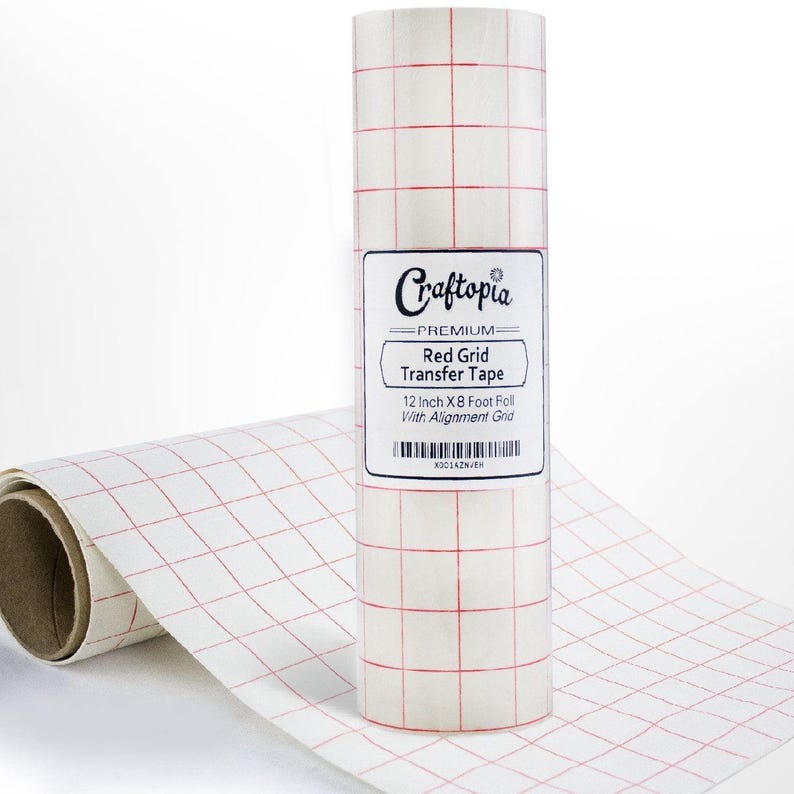 Craftopia Transfer Tape Paper Roll High Tack Vinyl 8 Foot Etsy