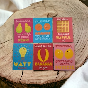 Punny Food Valentine Set