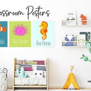 Lese-Banner & Poster-Set Fürs Klassenzimmer – 4-teilige Wanddekoration Für Schule, Bibliothek & Kinderzimmer