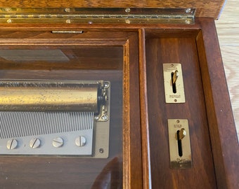 Reuge 144 音象嵌バール オルゴール 馬車モチーフ オフェン