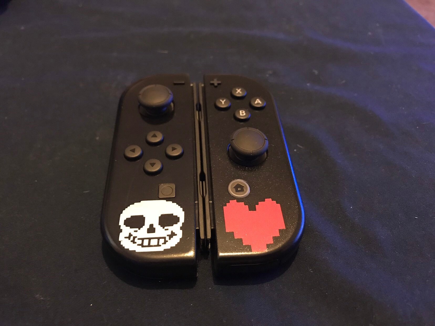 Undertale Themed Nintendo Switch Custom JoyCons Etsy