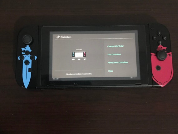 Pokemon Sword And Pokemon Shield Themed Nintendo Switch Custom Joy Cons Gen 8
