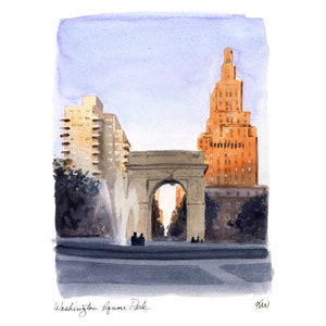 Washington Square Park - Limited Edition Print