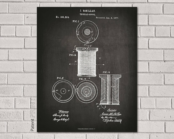 Sewing Decor, Sewing Room Art, Sewing Room Wall Decor, Sewing Room Sign, Seamstress Gifts, Sewing, Sewing Gift, Sewing Patent Print, HS864