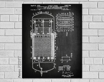 Hydrogen Fuel Cell Print, Hydrogen Art, Hydrogen Blueprint, Hydrogen Decor, Hydrogen Print, Space, Astronaut Poster, Hydrogen Wall Art,CS704