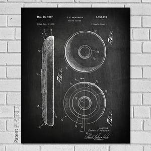 Frisbee, Frisbee Disc, Ultimate Frisbee, Frisbee Print, Frisbee Decor, Frisbee Art, Frisbee Poster, Frisbee Patent Print, Frisbee Wall,SF678
