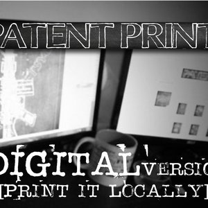 Digital Print - Digital Patent Print Design - Print from Home - Print Locally - Digital Design - Printable Art