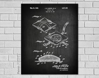 Baseball Base Decor - Vintage Baseball Base Patent Print  - Baseball Wall Art - Baseball Poster - Historic Baseball Art - Patent Print SB736