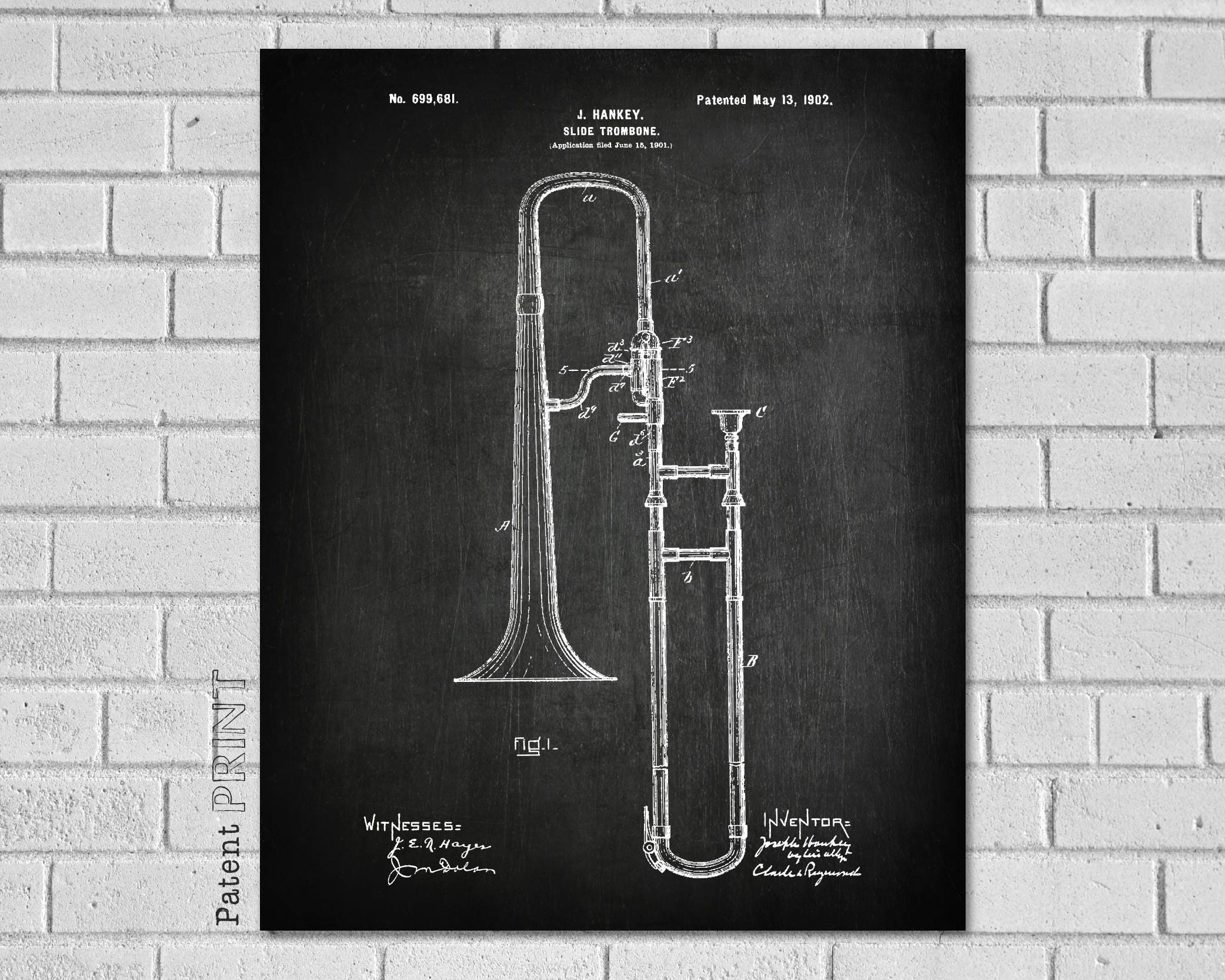 Trombone Player Gift Trombone Teacher Gift Trombone Etsy