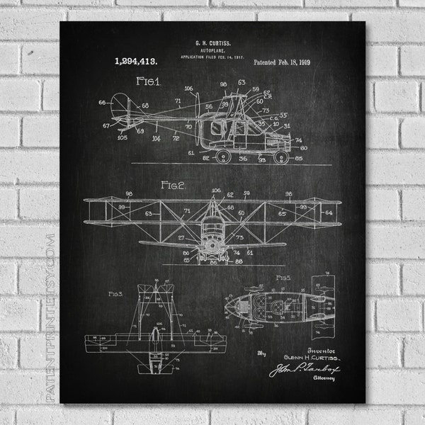 Airplane Decor - Aircraft Decor - Plane Decor - Airplane Art - Airplane Print - Airplane Blueprint - Aviation Decor - Airplane Art VA413