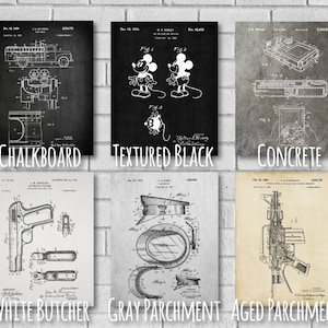 Drummer Gifts Drummer Art Drum Decor Drum Set Drum Blueprint Drum Poster Drum Wall Art Drum Patent Picture MD283 image 2